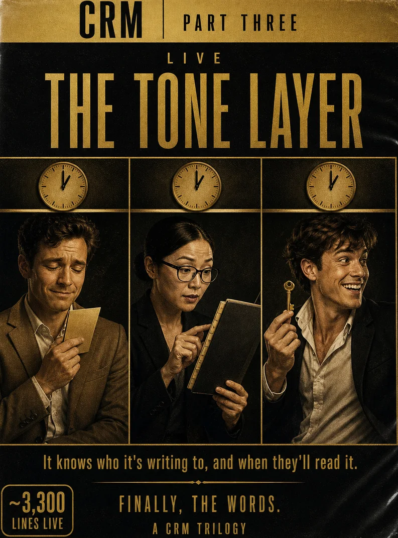 CRM, Part 3: The Tone Layer